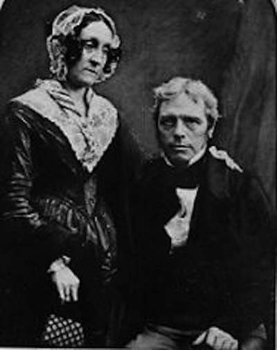 Michael Faraday y Sarah Barnard