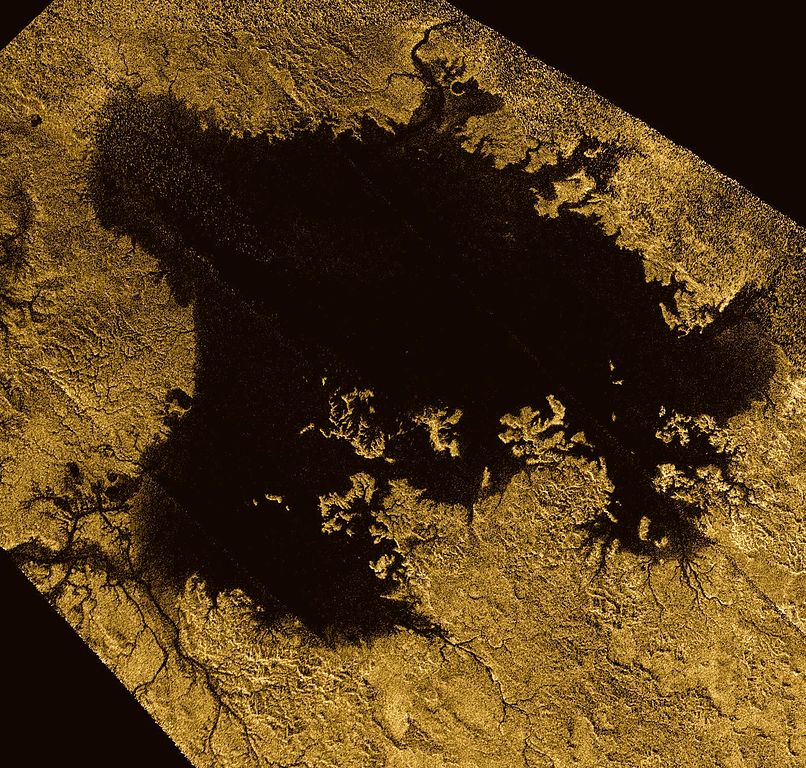 Ligeia Mare, en Titán