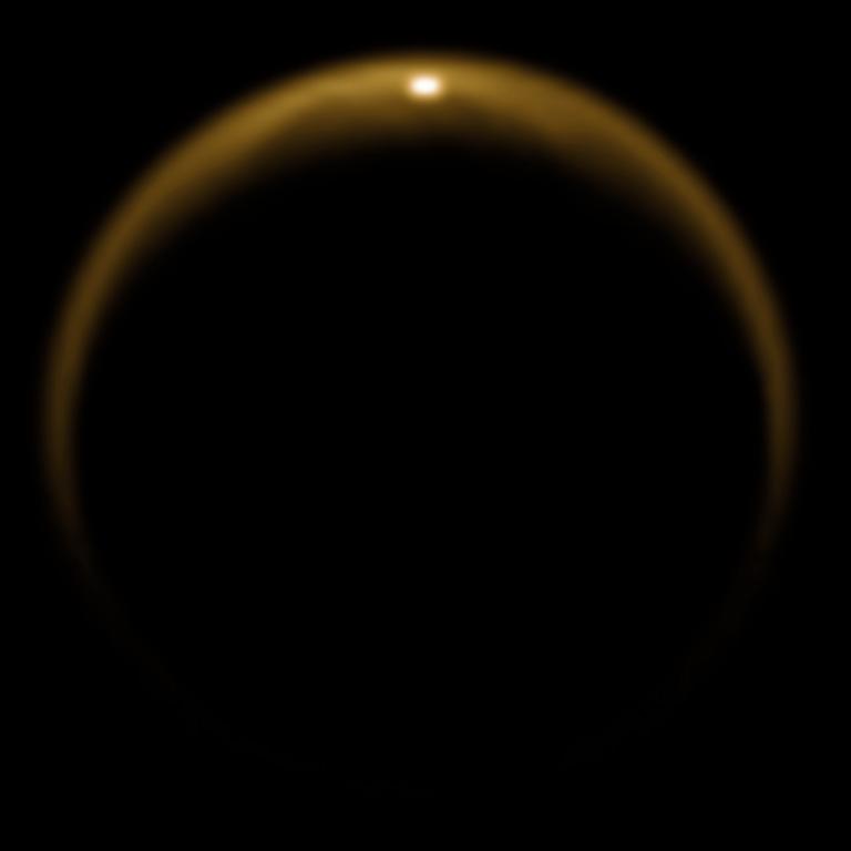 Reflexión especular en Titán