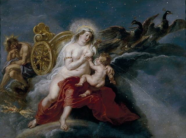 El Nacimiento de la Vía Láctea de Rubens