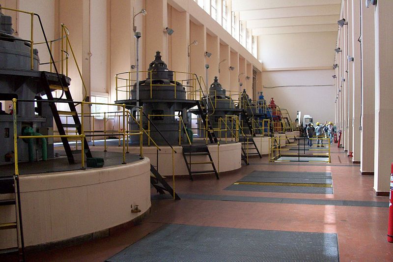 Los Nihuiles, central hidroeléctrica