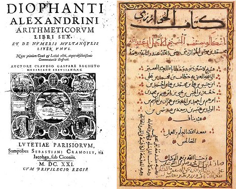 Álgebras de Diofanto y al-Juarismi