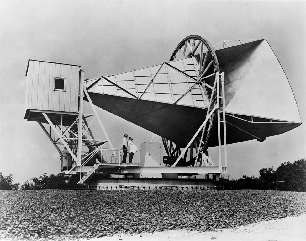Antena de Penzias y Wilson