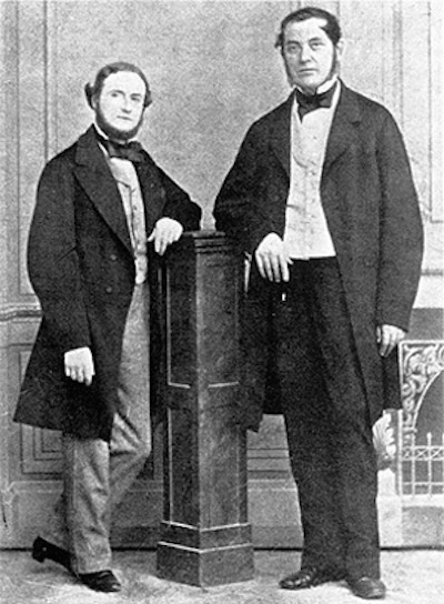 Gustav Kirchhoff y Robert Bunsen