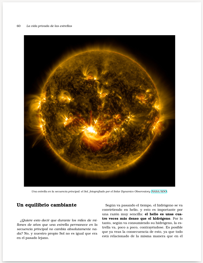 La vida privada de las estrellas
